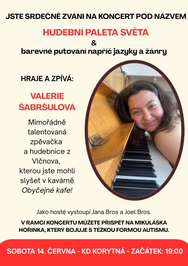Koncert Valerie Šabršulové 