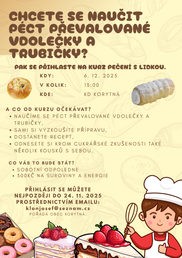 Kurz pečení s Lidkou
