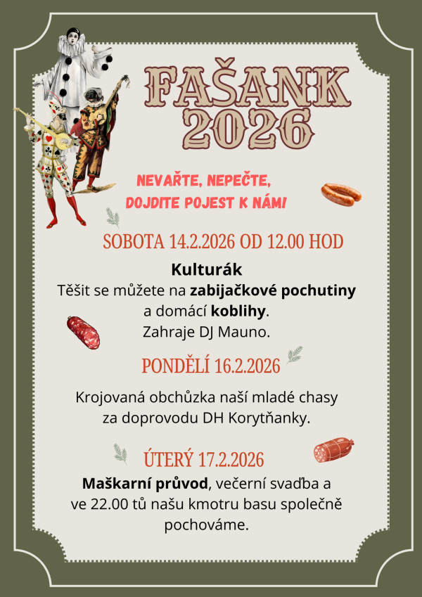 Zabijačka a fašank