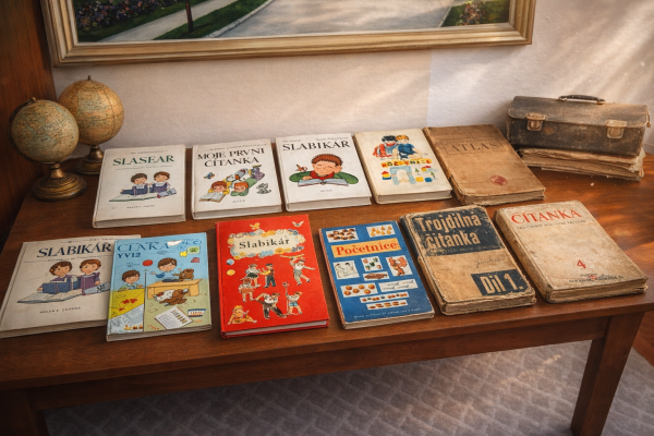 Výstava v místní knihovně