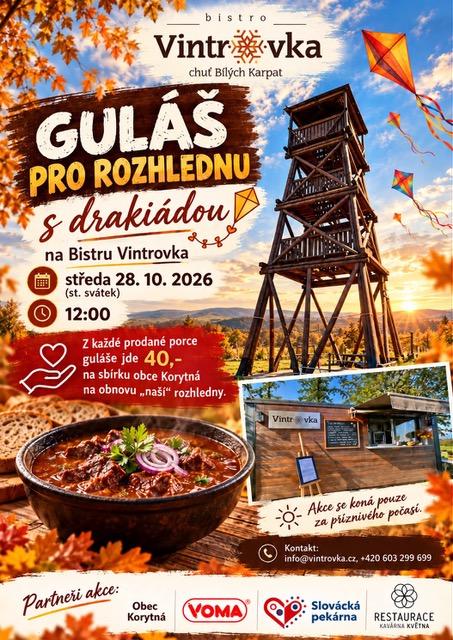 Guláš, drakiáda a podpora vzniku rozhledny.