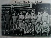 rok 1986 senioři v Záblatí