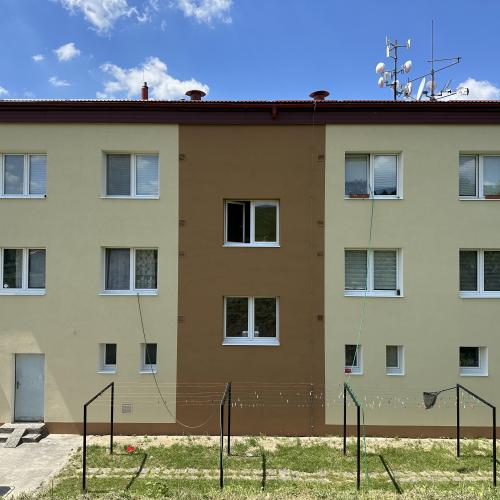 bytovka práce ukončeny
