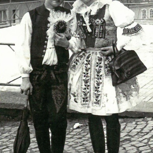 fašank, arch. K. Mléčka st.