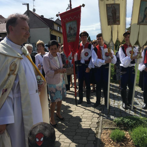 Mše u kapllčky Nejsvětější Trojice