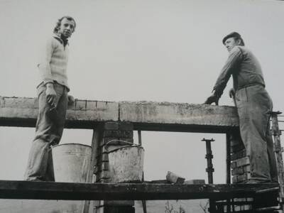 historie, stavba sportovní haly (4)