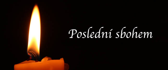 svíčka – poslední sbohem